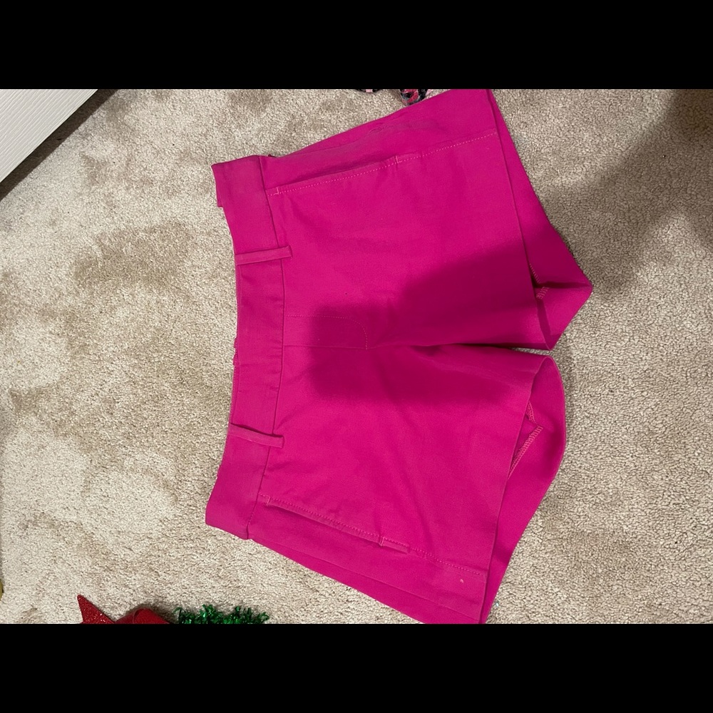 BRIGHT PINK LILLY PULITZER DRESS SHORTS